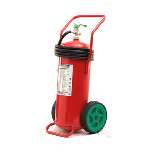 Extincteur à poudre sèche sur roues Green Wave GW50P de haute qualité, 50 litres, en aluminium, certifié EN 3/EN 1866, directement de l'usine - Product Image 1