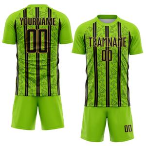 Gran oferta, ropa de verano con estilo a la moda personalizada, conjuntos de dos piezas, camisetas de entrenamiento de fútbol y pantalones cortos, conjuntos de camisetas de fútbol para hombres y mujeres - Product Image 1