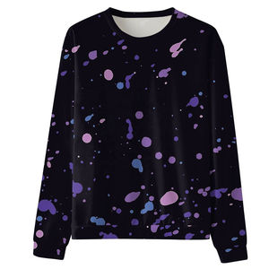 Sweat-shirt pour homme en mélange polaire respirant, séchage rapide, écologique, avec impression numérique personnalisée, collection Hiver 2026 - Vente en gros - Product Image 1