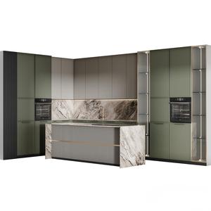 KEJIA Gabinete de <span class=keywords><strong>cocina</strong></span> de alto brillo de estilo italiano Juego de <span class=keywords><strong>cocina</strong></span> completo superbrillante de lujo moderno con electrodomésticos - Product Image 1