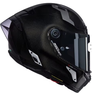 Casco Integral con Diseño Predator Nolan X-804 RS U.C. ARGENTO 332 Carbonio / Argento Nuevo Visor Doble - Product Image 2