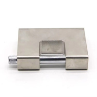 OEM 74-94mm cadenas en acier anticoupe robuste cadenas rectangulaire durci avec clé principale