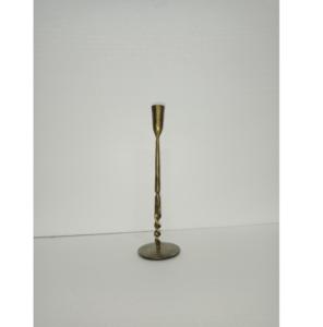 Portavelas de Metal Color Antiguo Hecho a Mano Resistente al Calor Ecológico Perfecto Adorno Navideño para Interiores Modernos y Vintage - Product Image 3