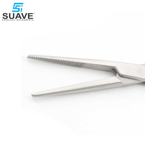 Base en acier inoxydable imprimée de logo personnalisé d'instrument chirurgical pince hémostatique Kelly par SUAVE INSTRUMENTS SURGICAUX - Product Image 5