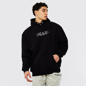 Sweat à capuche d'hiver à carreaux avec poches pour hommes personnalisé en gros Sweats à capuche de haute qualité à impression numérique - Product Image 1