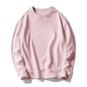 <b>Black</b> Crewneck Sweat Shirts Simple Casual Style Pullover <b>Sweatshirt</b> Women Custom Blank Oversize <b>Sweatshirts</b> - Product Image 5