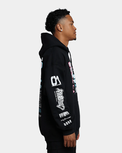 Sweat-shirt à capuche unisexe surdimensionné à fermeture éclair imprimé par transfert thermique personnalisé pour l'automne, séchage rapide, gris, tendance, design d'usine - Product Image 6