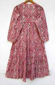 Último diseñador de moda de una sola tira para mujer 100% algodón Maxi vestido personalizado Casual verano playa ropa - Product Image 2