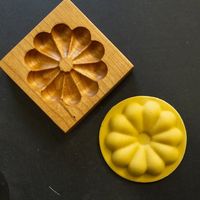Moule à biscuits en bois tourbillon rond Biscuit timbre pâtisserie presse gaufrage outil cuisson Cutter traditionnel beurre sucre sablé moule