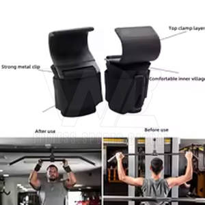 Gancho de Levantamiento de Pesas de Neopreno con Logotipo Personalizado, de Alta Calidad, Antideslizante, Ecológico y Ligero, para Entrenamiento de Fuerza y Soporte Muscular - Product Image 3