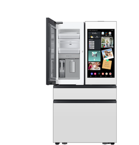 NOUVEAU Réfrigérateur à portes françaises 4 portes (29 pieds cubes) Ft.) avec Family Hub en verre blanc - Product Image 6