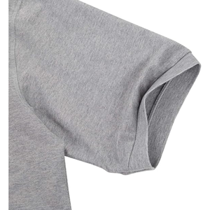 Men's for Shirts <b>Round</b> Collar <b>Knitted</b> Fabric Short Sleeve Solid Pattern 100% Cotton High Quality Formal Style - Product Image 4