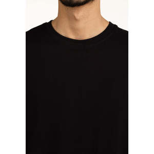 T-shirt de fitness pour homme 100% coton, coupe classique, style streetwear, motif uni, respirant, chemises personnalisées, numéro de modèle MN-TS-SS26-001-A - Product Image 2