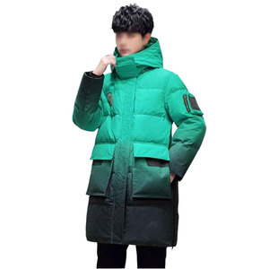 New Warm Men's Light <b>Down</b> Jacket Men Fashion Hooded Coat Lightweight Youth Slim Fit Coat <b>Down</b> Jackets - Product Image 2