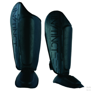 Vente en gros Protège-tibia Muay Thai avec protection du pied et du genou Légère protection du tibia en cuir PU pour adulte pour la boxe - Product Image 1