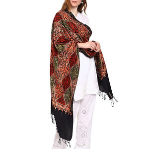Bufanda de lana de Cachemira para mujer personalizada al por mayor en muchos colores para la moda de invierno - Product Image 5