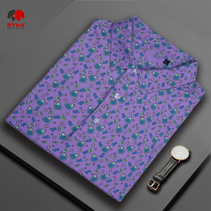 Chemises polo personnalisées Ryan Pro Gear pour hommes avec logo personnalisé, tissu respirant, design ODM écologique - Product Image 1
