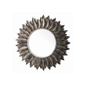 Espejo decorativo de Arte de pared de Metal dorado de lujo moderno contemporáneo diseño geométrico hecho a mano para muebles de sala de estar - Product Image 2