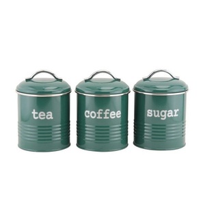 กระป๋องโลหะดีไซเนอร์ที่ขายดีที่สุดใช้สําหรับบ้านและเครื่องครัวโต๊ะกล่องเก็บอาหารในราคาร้อน - Product Image 4