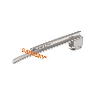 Laryngoscope à fibres optiques GUEDEL Satin Finis Instruments, haute qualité, manuel, certifié CE, marque Satinsky, dispositif médical de classe I - Product Image 3