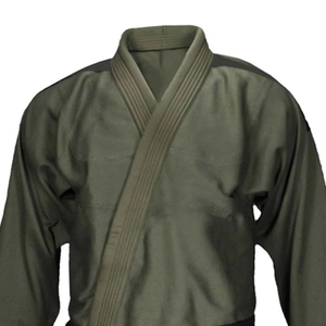 Dernier design, couleur bleue, col en V, uniforme de Taekwondo, ceinture noire approuvée, uniforme extensible, matériau durable, ensembles de vêtements de Taekwondo - Product Image 3