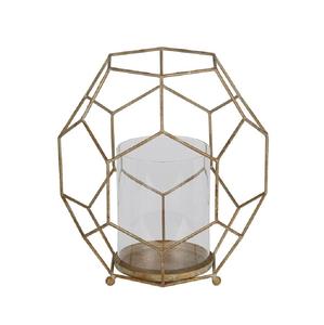 Portavelas de Alambre de Hierro con Diseño Geométrico de Huracán, Navidad, Pascua, Ecológico, Hecho a Mano, para Uso en Interiores y Exteriores - Product Image 2