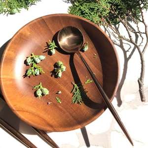 Ensemble d'argenterie en or rose, ensemble de couverts en acier inoxydable d'apparence fine et légère, ensemble de couverts en métal durable et facile à transporter, Offre Spéciale - Product Image 5