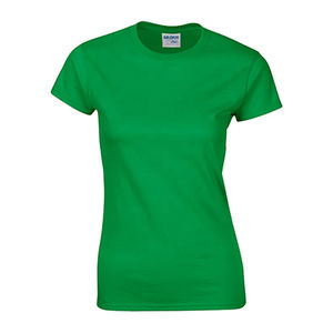 Camiseta ecológica de verano para mujer personalizada 100% algodón ropa deportiva transpirable de secado rápido ropa informal - Product Image 4
