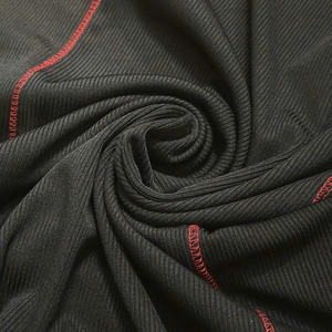 Camiseta deportiva acanalada SP04 hecha de tela elástica transpirable diseñada para el entrenamiento de gimnasia con una comodidad de estilo Atlético elegante - Product Image 5