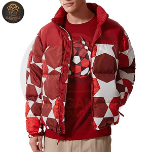 Venta al por mayor cálido duradero personalizable marca a prueba de viento transpirable y cómodo acolchado cálido chaquetas al aire libre para Otoño e Invierno - Product Image 4