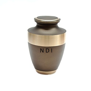 Urnas de cremación decorativas hechas a mano de diseño moderno para cenizas de cuerpo humano precio al por mayor suministros funerarios - Product Image 3