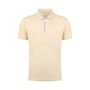 Novedad de verano personalizada, camisetas polo de manga corta con solapa corta hueca para hombre, camisetas polo de algodón y poliéster, precio de fábrica liso - Product Image 3