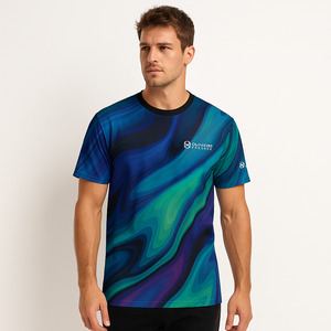 Camisetas Deportivas de Microfibra para Hombre al Mejor Precio, Personalizadas, de Calidad, Secado Rápido, Ecológicas, Transpirables, con Logotipo Frontal Sublimado - Product Image 6