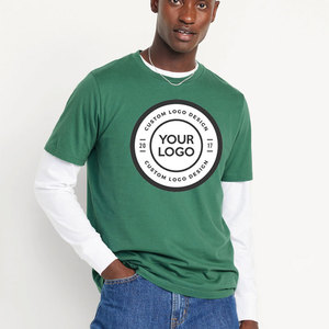 Camiseta Deportiva Transpirable para Hombre, Camiseta Deportiva de Manga Corta con Estampado Gráfico - Product Image 3