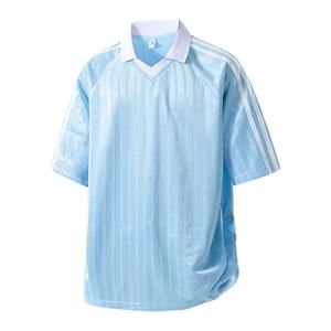 T-shirt de sport en soie glacée d'été pour hommes, à séchage rapide, pour le football, la remise en forme, manches courtes, t-shirts pour hommes, course à pied, respirant, hauts de sport - Product Image 3