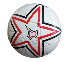 Ballon de football en cuir PU de haute qualité 2026, taille 5, cousu à la machine, toucher doux, entraînement, logo personnalisé, OEM, vente en gros - Product Image 4