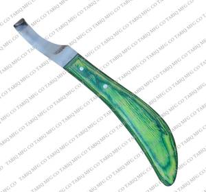 Couteau à sabot de qualité supérieure en acier inoxydable main gauche main droite pour les soins équins couteau de belle qualité par TARIQ MFG CO CE ISO EU - Product Image 3
