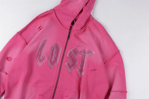 Sudaderas con Estampado Puff de Moda para Hombre, con Diseño Gráfico en Relieve y Tela Gruesa y Cálida, Ideal para Ropa Urbana de Invierno - Product Image 3