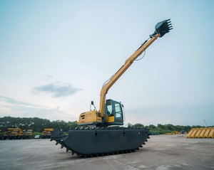 Excavatrice amphibie Xe75sl 10 tonnes, excavatrice de dragage, usine chinoise, excavatrice amphibie personnalisée à vendre - Product Image 4