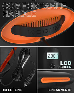 KOONEL-bomba de aire eléctrica portátil, <span class=keywords><strong>inflador</strong></span> de 12V, 20psi, tabla de <span class=keywords><strong>paddle</strong></span> <span class=keywords><strong>surf</strong></span> para tabla de <span class=keywords><strong>paddle</strong></span> inflable - Product Image 6