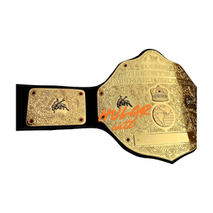 Cinturón de Campeonato Mundial de Peso Pesado WWE Big Gold Personalizado, 100% Aleación de Zinc, Cinturón de Campeonato Personalizado WWE Legacy - Product Image 2