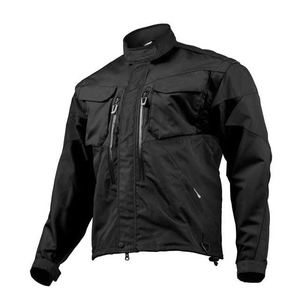 Veste de moto unisexe grande taille en Cordura imperméable et coupe-vent avec logo personnalisé et protection moto - Product Image 5