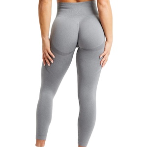 Muestras Gratis Ropa Deportiva Sin Costuras para Mujer Dropshipping Ropa de Yoga Fitness Leggings Pantalones de Yoga Activos Talla Pequeña BY HI 2026 - Product Image 2
