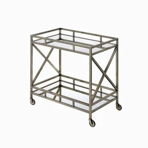 Carrito de Almacenamiento de Bebidas de Cerámica Industrial Hecho a Mano, Premium, Moderno, Ecológico, Estilo Americano, Calidad de Exportación de Lujo, ZAHID EXPORT - Product Image 1