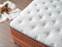 Matelas Européen en Mousse à Ressorts Enroulable Hypoallergénique, Taille Personnalisée, Tissu Doux, pour Meubles de Maison et Étudiants