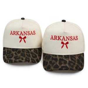 Gorras de béisbol deportivas de algodón de 5 paneles de alta calidad, gorras deportivas comunes estructuradas con logotipo personalizado - Product Image 6