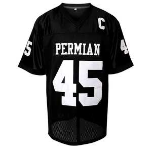 Vêtements de football américain personnalisés, conception personnalisée de votre équipe, vente en gros de maillots de football américain vierges noirs - Product Image 1