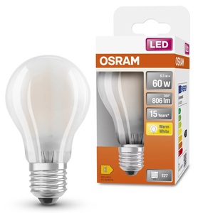 Lampada LED Standard Retrofit con Vetro Opaco 5.9W 2700K 806Lm (Osram 467738) - Product Image 1