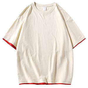 Camiseta Unisex de Gran Tamaño, 100% Algodón, Transpirable, de Secado Rápido, con Hombros Caídos, de Alta Calidad, con Estampado Personalizado, Estilo Urbano - Product Image 1