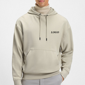 Sudadera con Capucha para Hombre, Precio al por Mayor, Mangas Completas, Color Sólido, con Bolsillo Tipo Canguro, Diseño de Logotipo Personalizado de Alta Calidad - Product Image 1